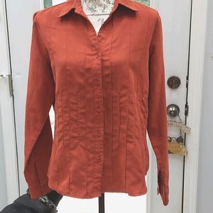 Lemon Grass Studios, suede like, top, Med.